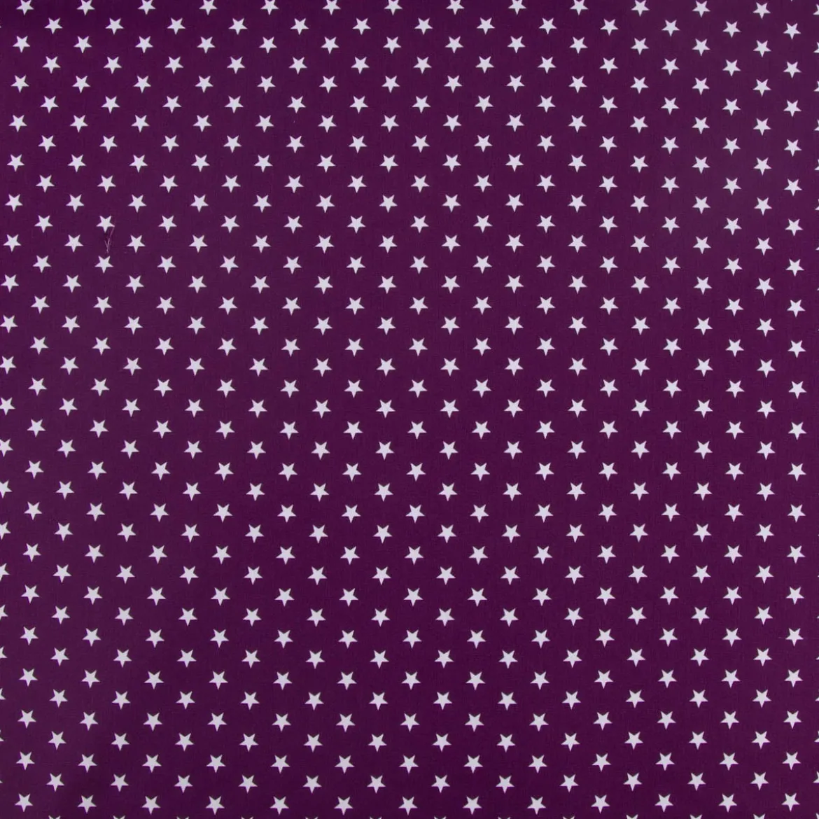Baumwollstoff Sterne ca. 1x1cm lila aubergine weiß 1,40m Breite