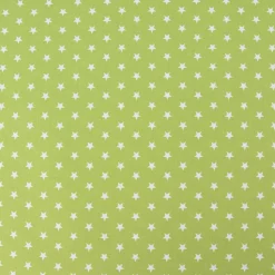 Baumwollstoff Sterne ca. 1x1cm lime grün weiß 1,40m Breite