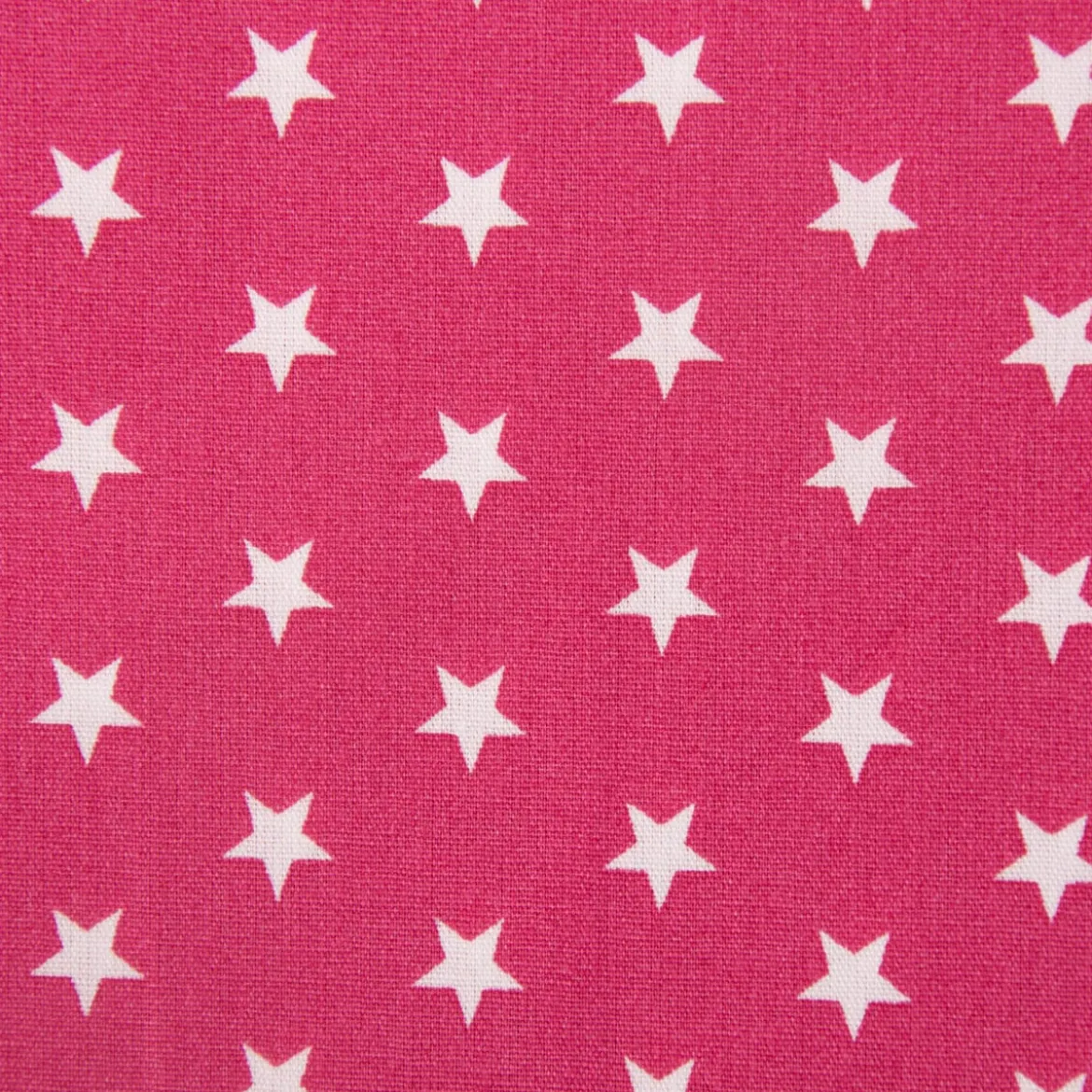 Baumwollstoff Sterne ca. 1x1cm pink weiß 1,40m Breite