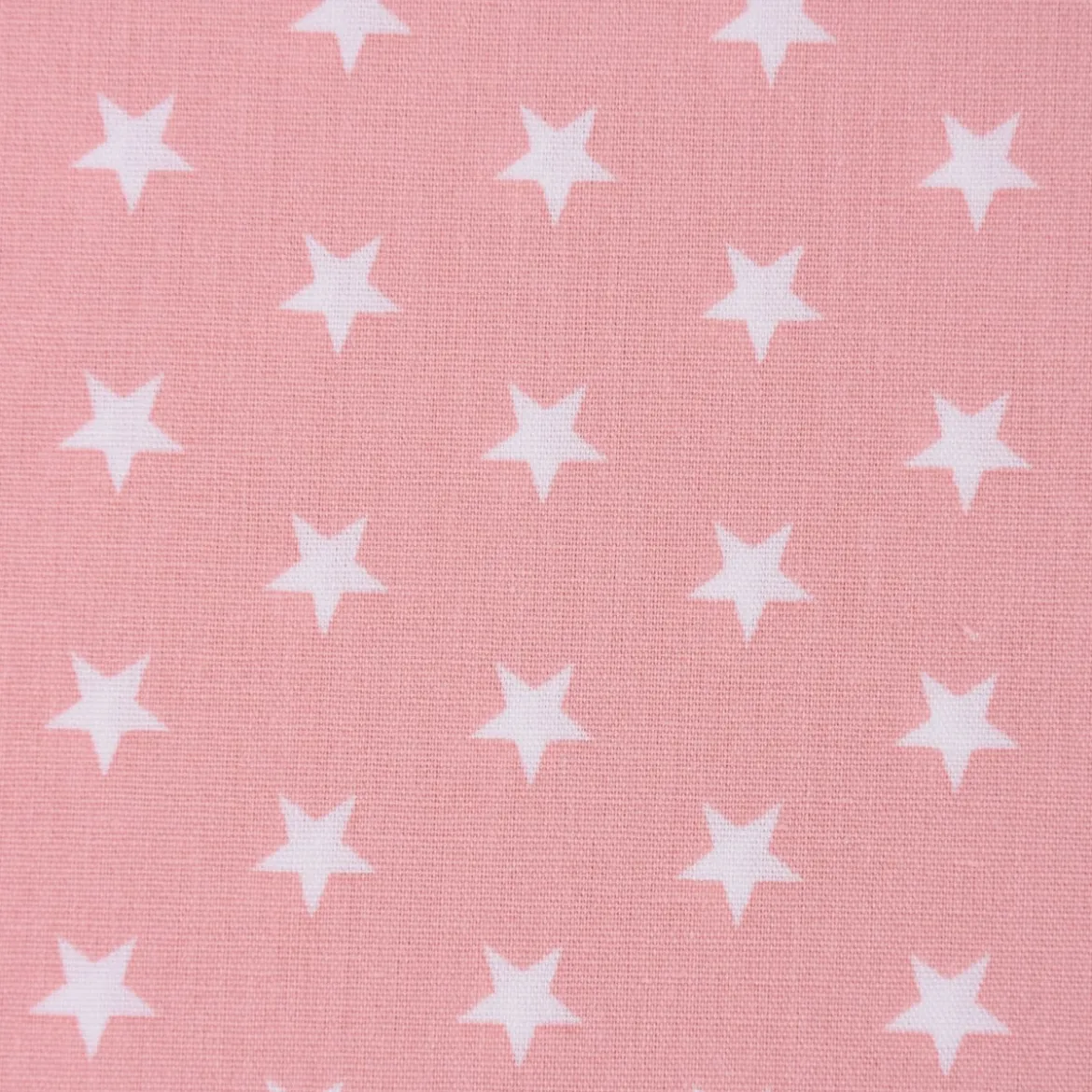 Baumwollstoff Sterne ca. 1x1cm rosa weiß 1,40m Breite