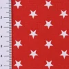 Baumwollstoff Sterne ca. 1x1cm rot weiß 1,40m Breite