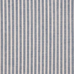 Baumwollstoff Streifen leichte Webware Tissee Country jeansblau ecru 1,45m breit