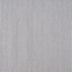 Baumwollstoff Streifen leichte Webware Tissee Country jeansblau ecru 1,45m breit