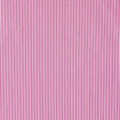 Baumwollstoff Streifen pink weiß 1,4m Breite