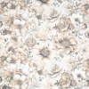 Baumwollstoff Trachtenstoff Classic Rosen beige feinfädig und seidig glatt 1,40m Breite
