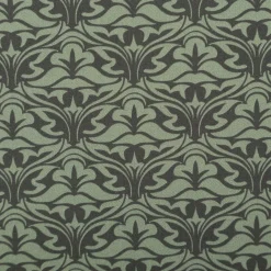 Baumwollstoff Trachtenstoff Classic Ornamente klein grün feinfädig und seidig glatt 1,40m Breite