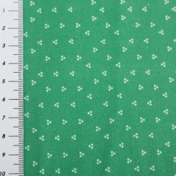 Baumwollstoff Trachtenstoffe Trachten Mini Punkte grün weiß 1,6m Breite
