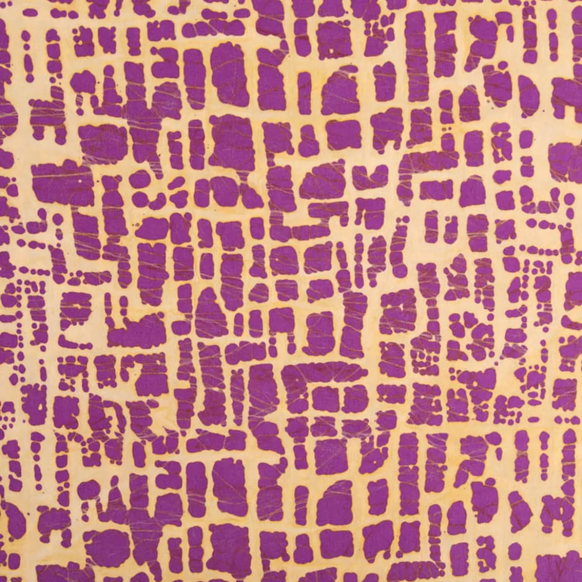 Baumwollstoff Unique Crafted Batik Cotton abstrakt violett 1,37m Breite