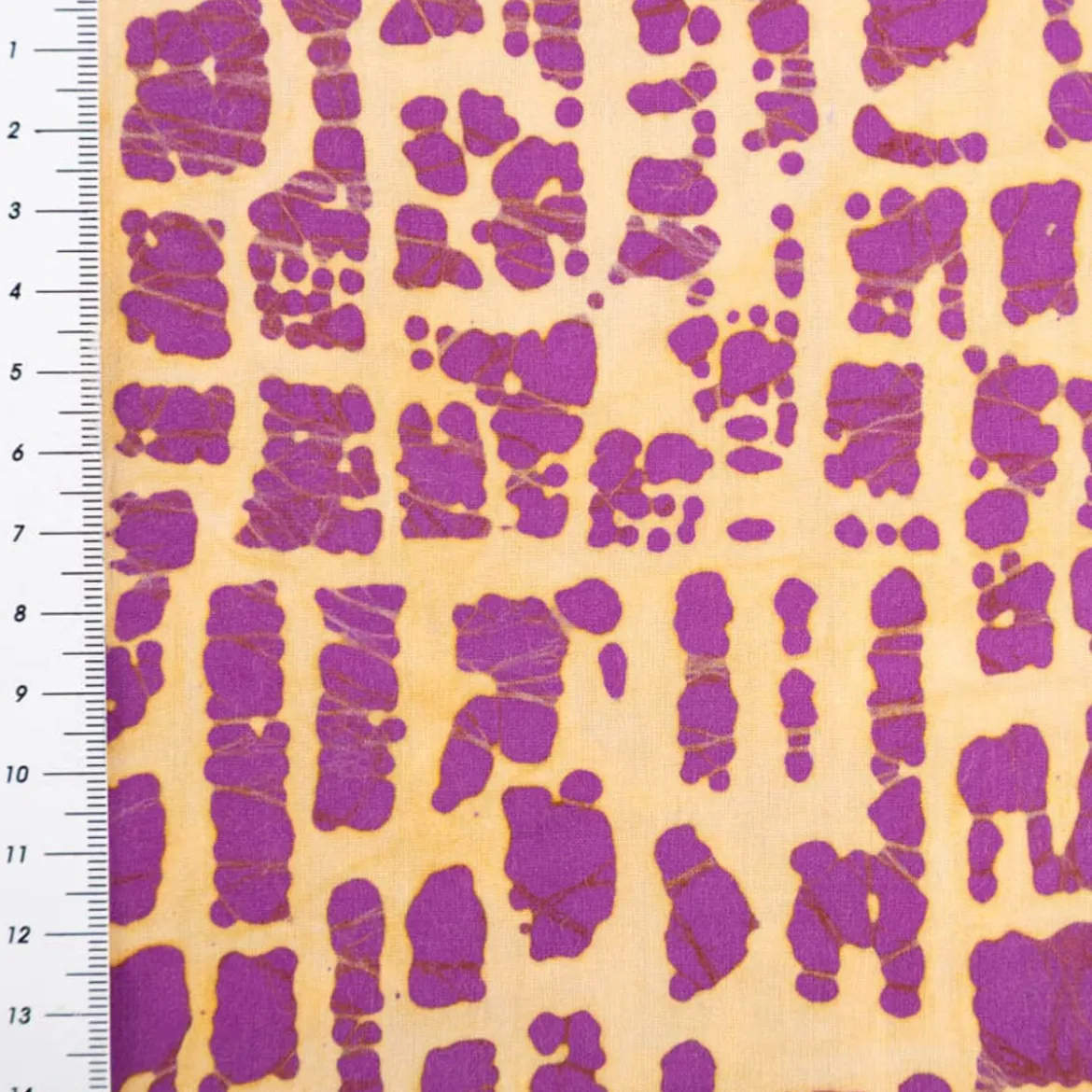 Baumwollstoff Unique Crafted Batik Cotton abstrakt violett 1,37m Breite