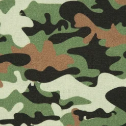 Baumwollstoff Webware Camouflage grün 1,47m Breite