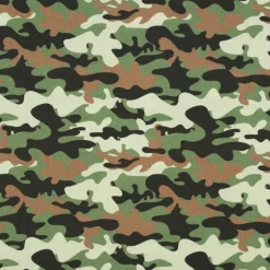 Baumwollstoff Webware Camouflage grün 1,47m Breite