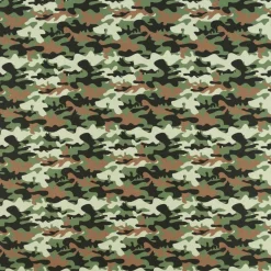 Baumwollstoff Webware Camouflage grün 1,47m Breite