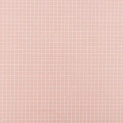 Baumwollstoff Webware Jules Gitter Karo rosa weiß 1,47m Breite