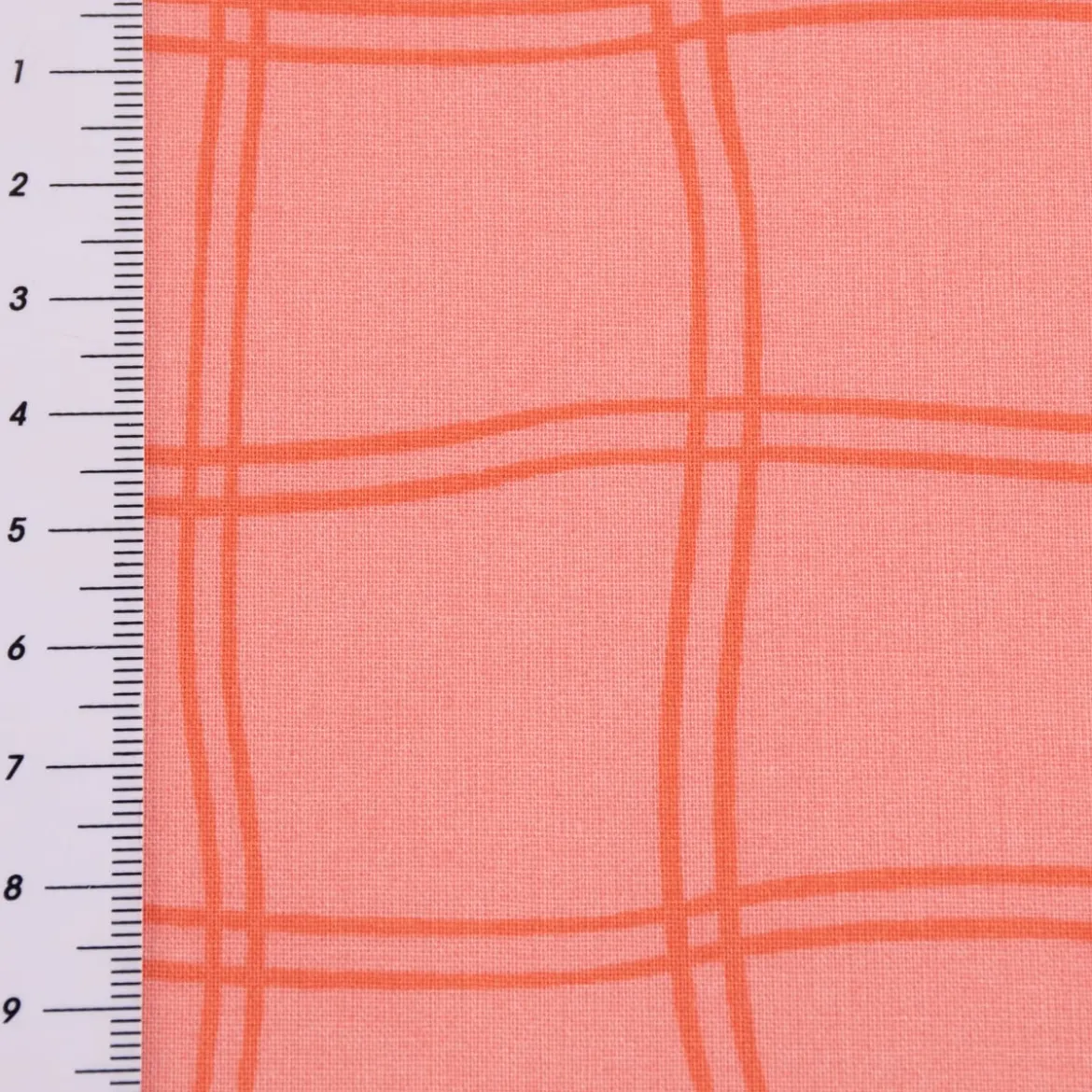 Baumwollstoff Webware Marceau Gitter Karos rosa 1,47m Breite