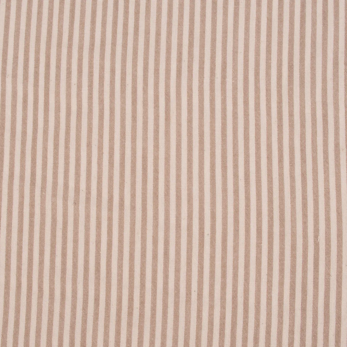 Bekleidungsstoff Baumwolle Viskose leichte Webware Raytis Streifen natur ecru 1,45m breit