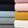 Bekleidungsstoff Baumwollstoff Flanell dünn uni creme 1,42m Breite