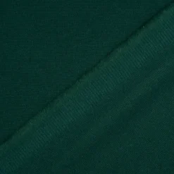 Bekleidungsstoff Baumwollstoff Flanell dünn uni dunkelgrün 1,42m Breite