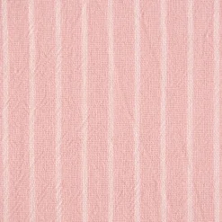 Bekleidungsstoff Baumwollstoff leichte Webware Tisla Streifen rosa weiß 1,45m breit