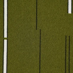 Bekleidungsstoff Chiffon Streifen khaki grün weiß schwarz 1,45m Breite