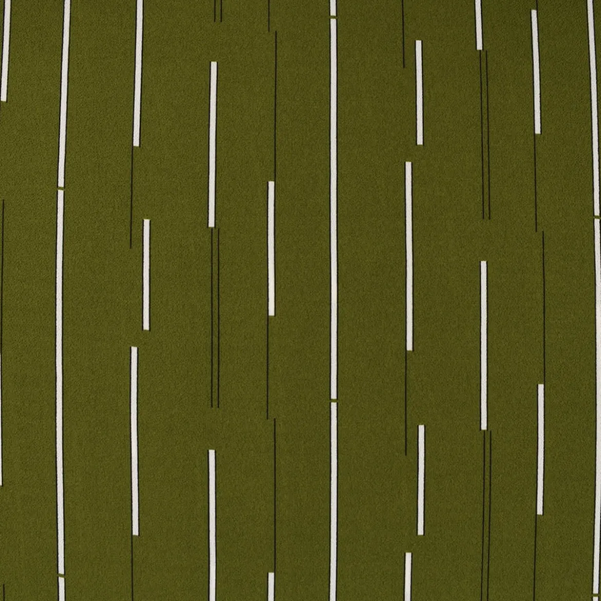 Bekleidungsstoff Chiffon Streifen khaki grün weiß schwarz 1,45m Breite