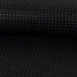 Bekleidungsstoff Faschingsstoff Steppstoff Rechtecke klein schwarz weiß 1,35m Breite
