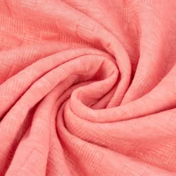 Bekleidungsstoff Jacquard Sweat Relief geometrisch pink meliert 1,55m Breite