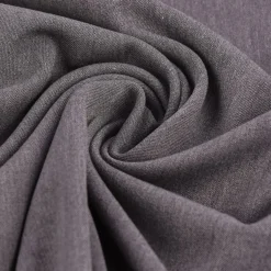 Bekleidungsstoff mit Viskose Barbados uni grau meliert 1,40m Breite