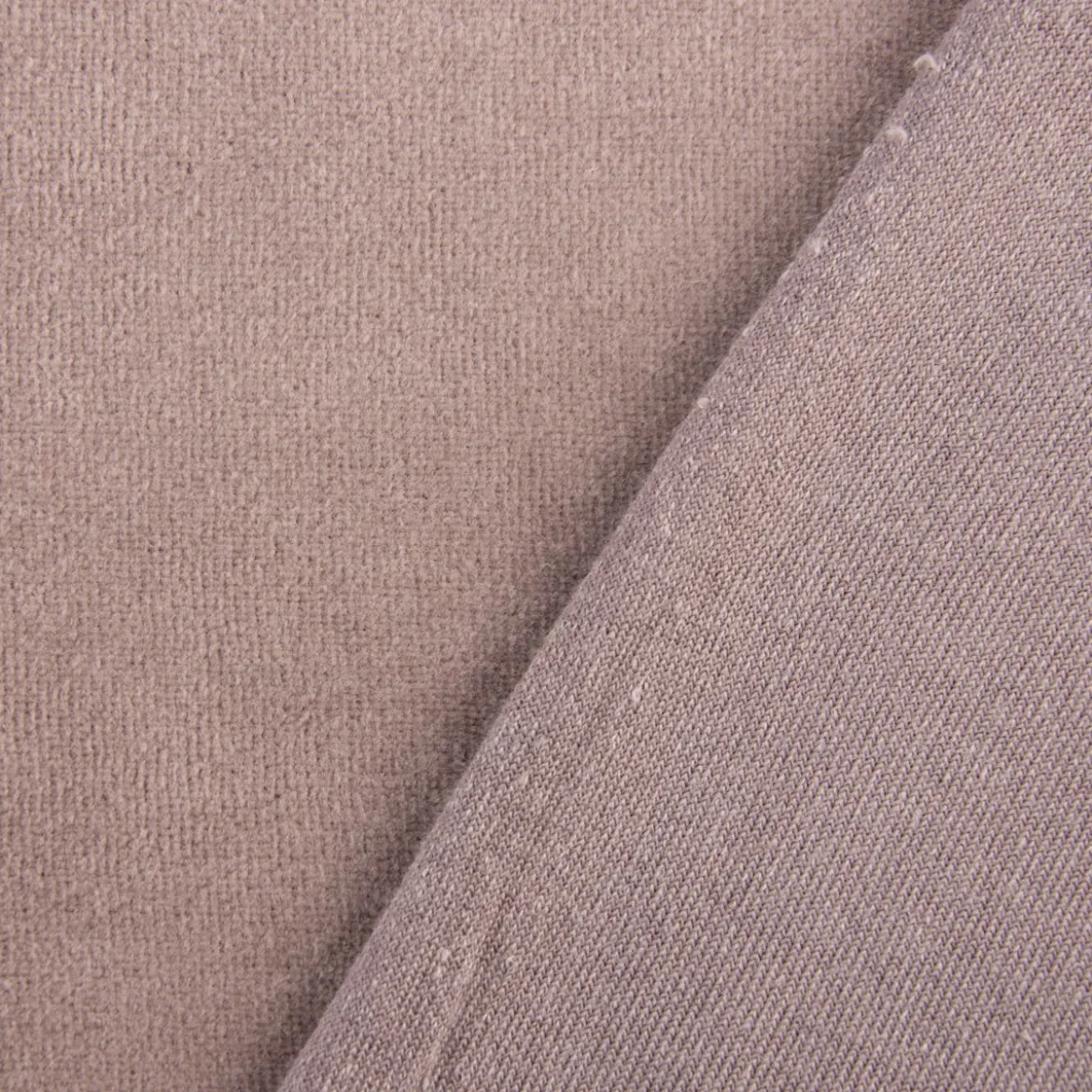 Bekleidungsstoff Nicky einfarbig schlamm 1,4m Breite