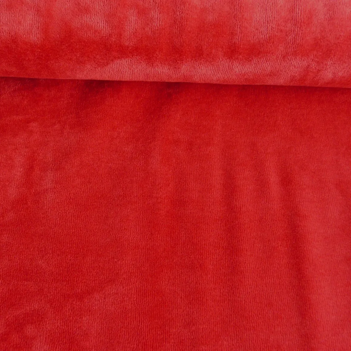 Bekleidungsstoff Nicky einfarbig rot