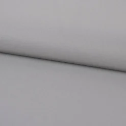 Bekleidungsstoff Polyester wasserabweisend reflektierend uni hellgrau 1,4m Breite