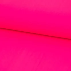 Bekleidungsstoff Polyester wasserabweisend reflektierend uni neon pink 1,4m Breite