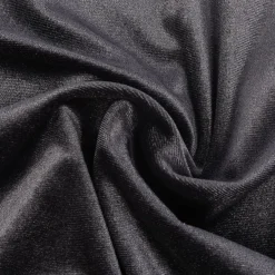 Bekleidungsstoff Samtstoff Stretchsamt einfarbig dunkelgrau 1,5m Breite