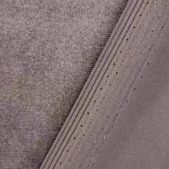 Bekleidungsstoff Samtstoff Stretchsamt einfarbig hellgrau 1,5m Breite