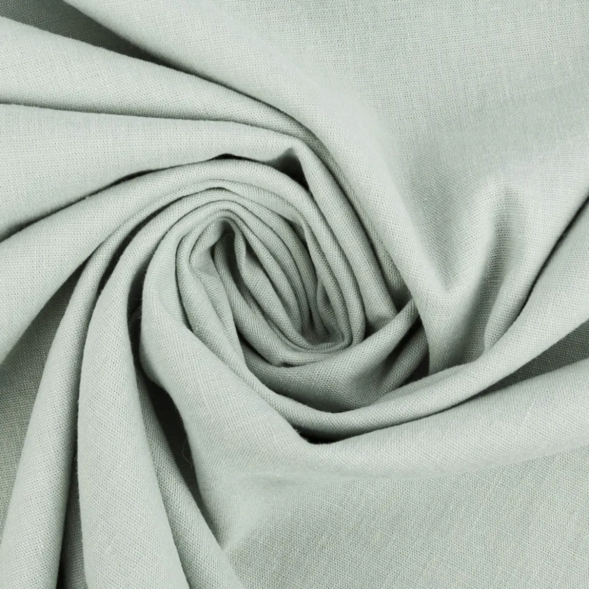 Bekleidungsstoff Sorona Leinen Stretch einfarbig mint 1,34m Breite