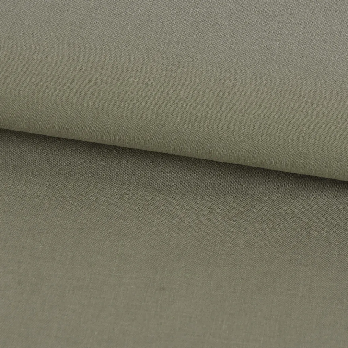 Bekleidungsstoff Sorona Leinen Stretch einfarbig grün 1,34m Breite