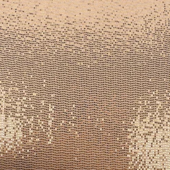 Bekleidungsstoff Stretch Lurex Pailletten Glitzer weiß goldfarbig 1,45m Breite