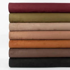 Bekleidungsstoff Stretch Wildlederimitat einfarbig taupe 1,5m Breite