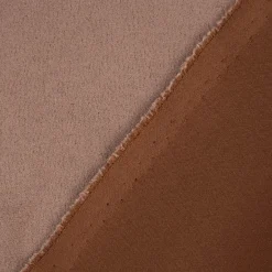 Bekleidungsstoff Stretch Wildlederimitat einfarbig taupe 1,5m Breite
