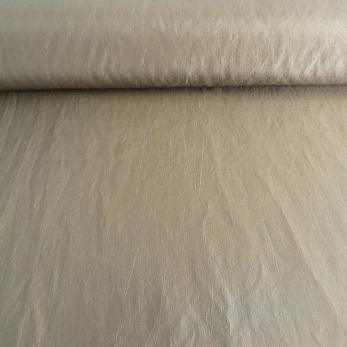 Bekleidungsstoff Taftoptik bronze 140cm