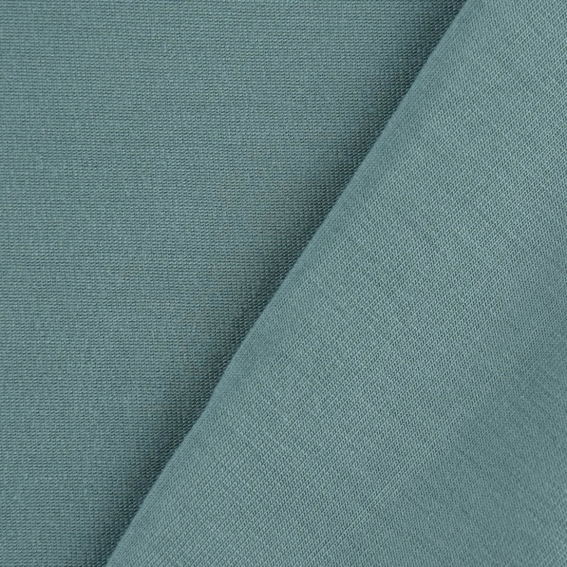 Bekleidungsstoff Tencel Modal Jersey einfarbig dunkel mint 1,45m Breite