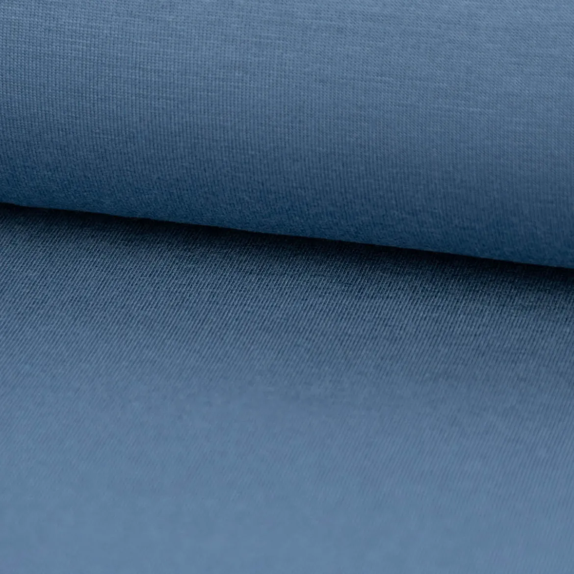 Bekleidungsstoff Tencel Modal Jersey einfarbig jeansblau 1,45m Breite