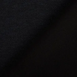 Bekleidungsstoff Vicenza dehnbar Herringbone dunkelblau 1,48m Breite