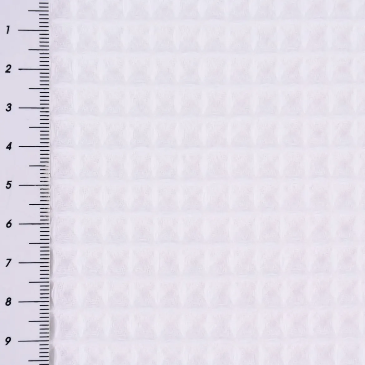 Bekleidungsstoff Waffelpique Baumwolle uni weiß 1,50m Breite