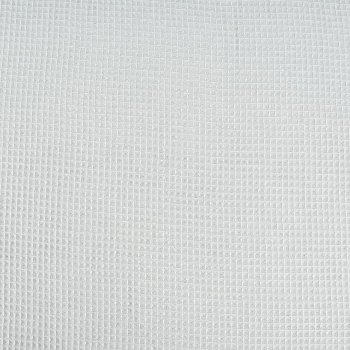 Bekleidungsstoff Waffelpique Baumwolle uni rauchmint 1,45m Breite