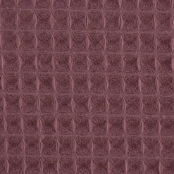 Bekleidungsstoff Waffelpique Waffelstoff Baumwolle uni mauve 1,45m Breite