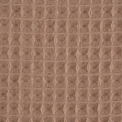 Bekleidungsstoff Waffelpique Waffelstoff Baumwolle uni dark taupe 1,45m Breite
