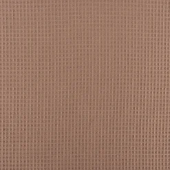 Bekleidungsstoff Waffelpique Waffelstoff Baumwolle uni dark taupe 1,45m Breite