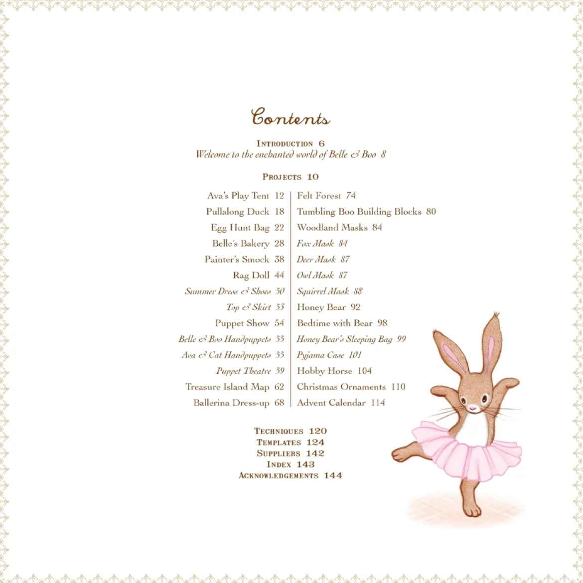 Belle & Boo Bastel- und Nähbuch S is for Sewing