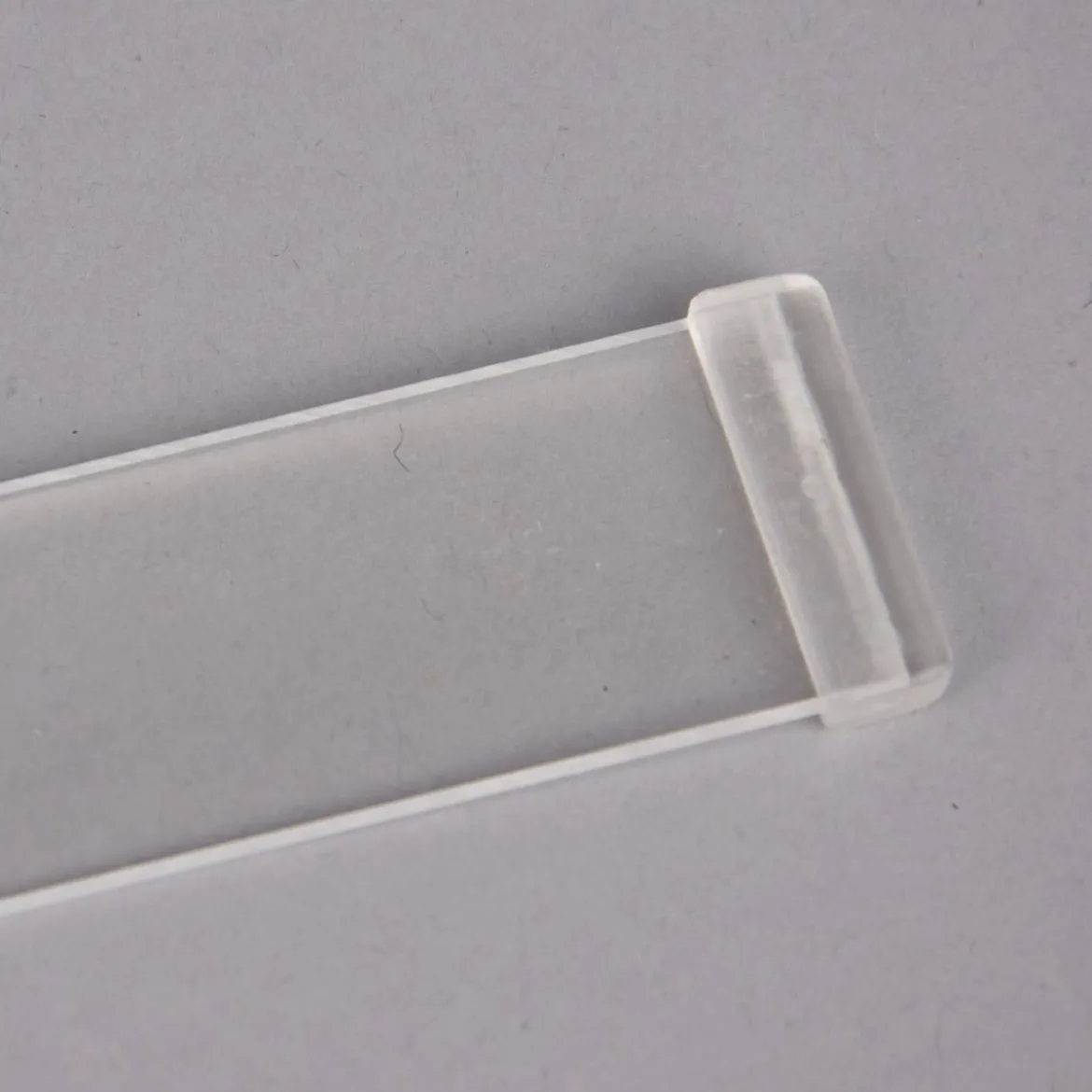 Beschwerungsprofil Paneelleiste Stabilisierungsstab Plexi transparent 25x3mm div. Größen