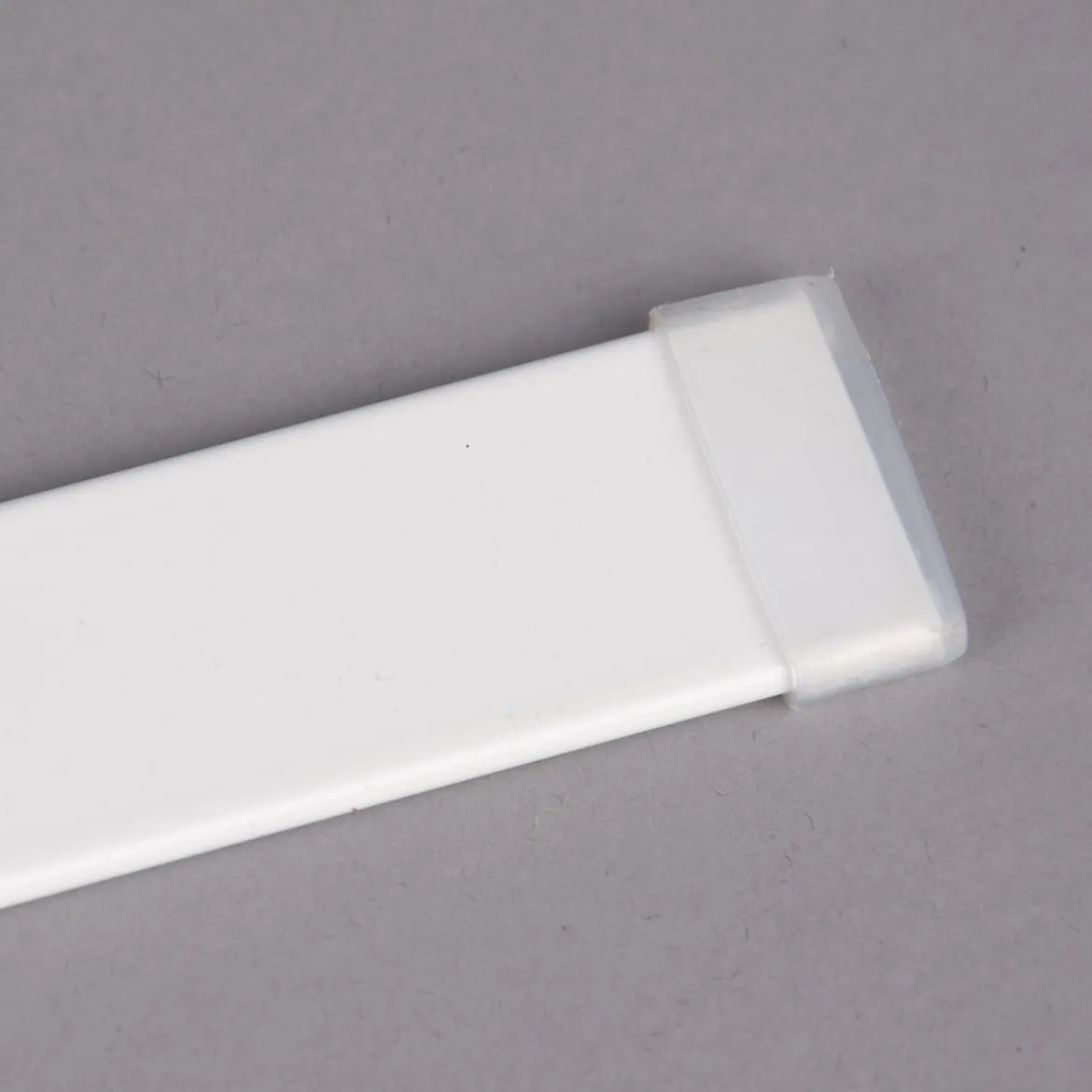 Beschwerungsprofil Paneelleiste Stabilisierungsstab Aluminium weiß 25x3mm div. Größen